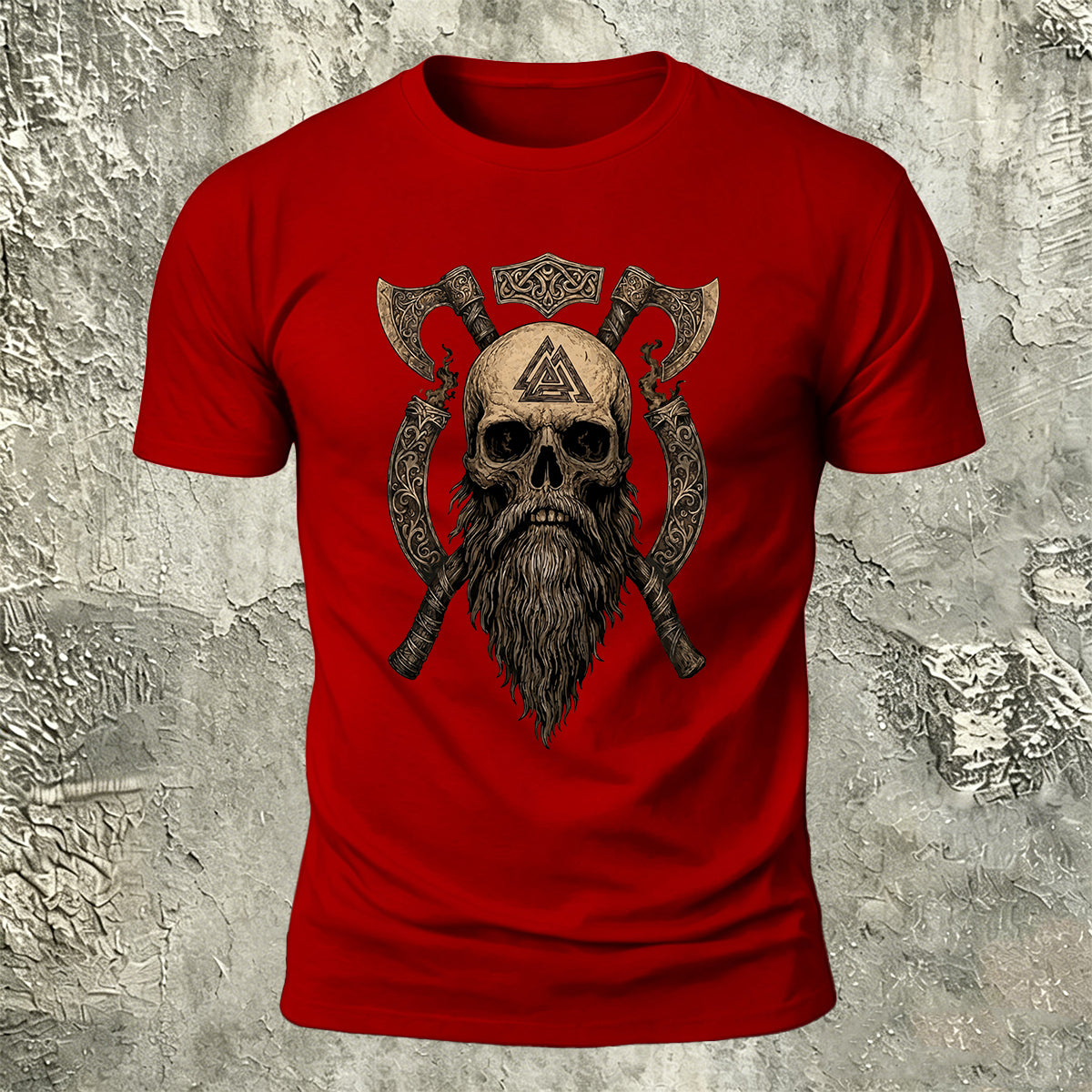 Retro Mysterious Skull Trend 100% Cotton T-Shirt
