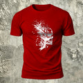 Skull Print Dark Trend 100% Cotton T-Shirt
