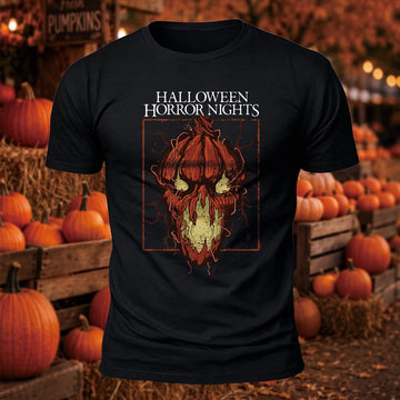 Halloween Horror Nights Printed Short Sleeve T-Shirt