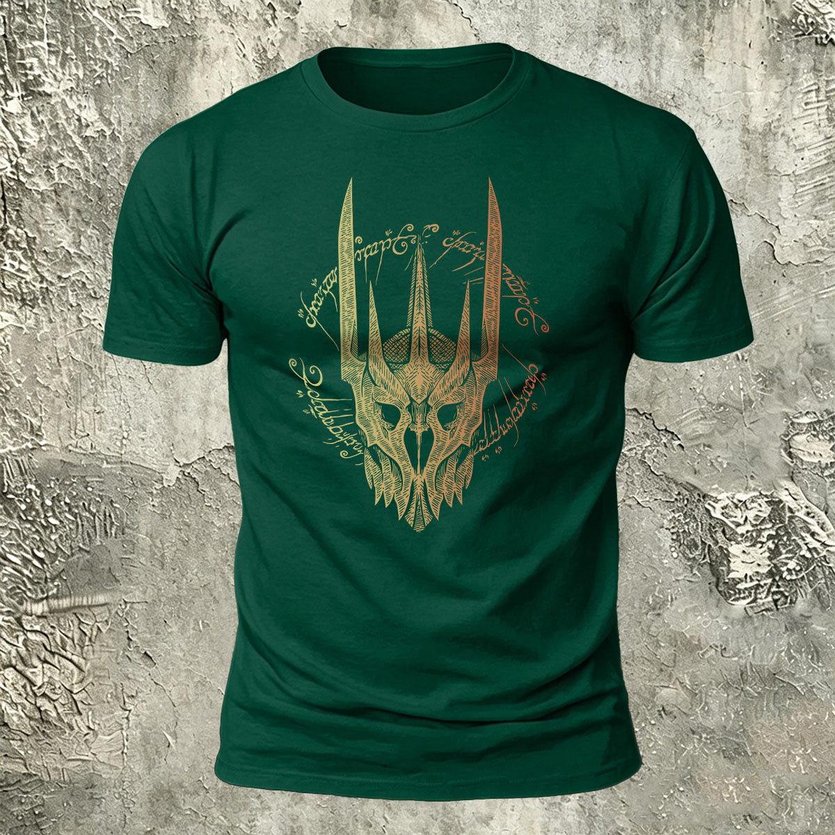 Vintage Skull Print Cotton Versatile T-Shirt