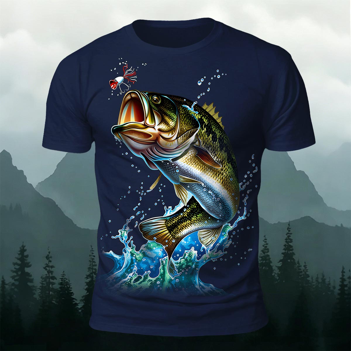 Take 10% off & get free gift！Soft-touch Feel,High-resolution print,All-day comfort Navy