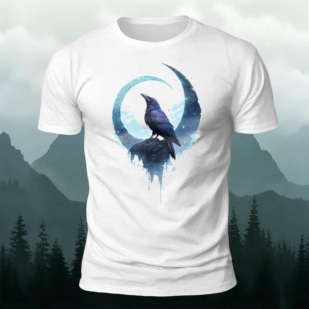 Bird Print Fashion Casual Premium Cotton T-Shirt