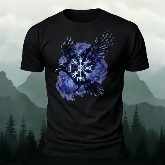Cotton Eagle Symbol Totem Comfortable Outdoor T-Shirt