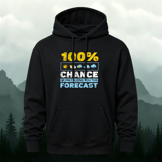 Cotton 100% OF ME TELLING YOU THE FORECAST Hoodie