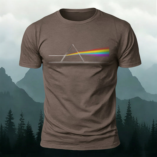 Soft Cotton Reactive-Printed Casual T-Shirt