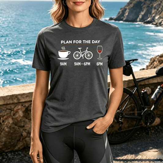 Cotton Women My Daily Cycling Printed Casual T-Shirt