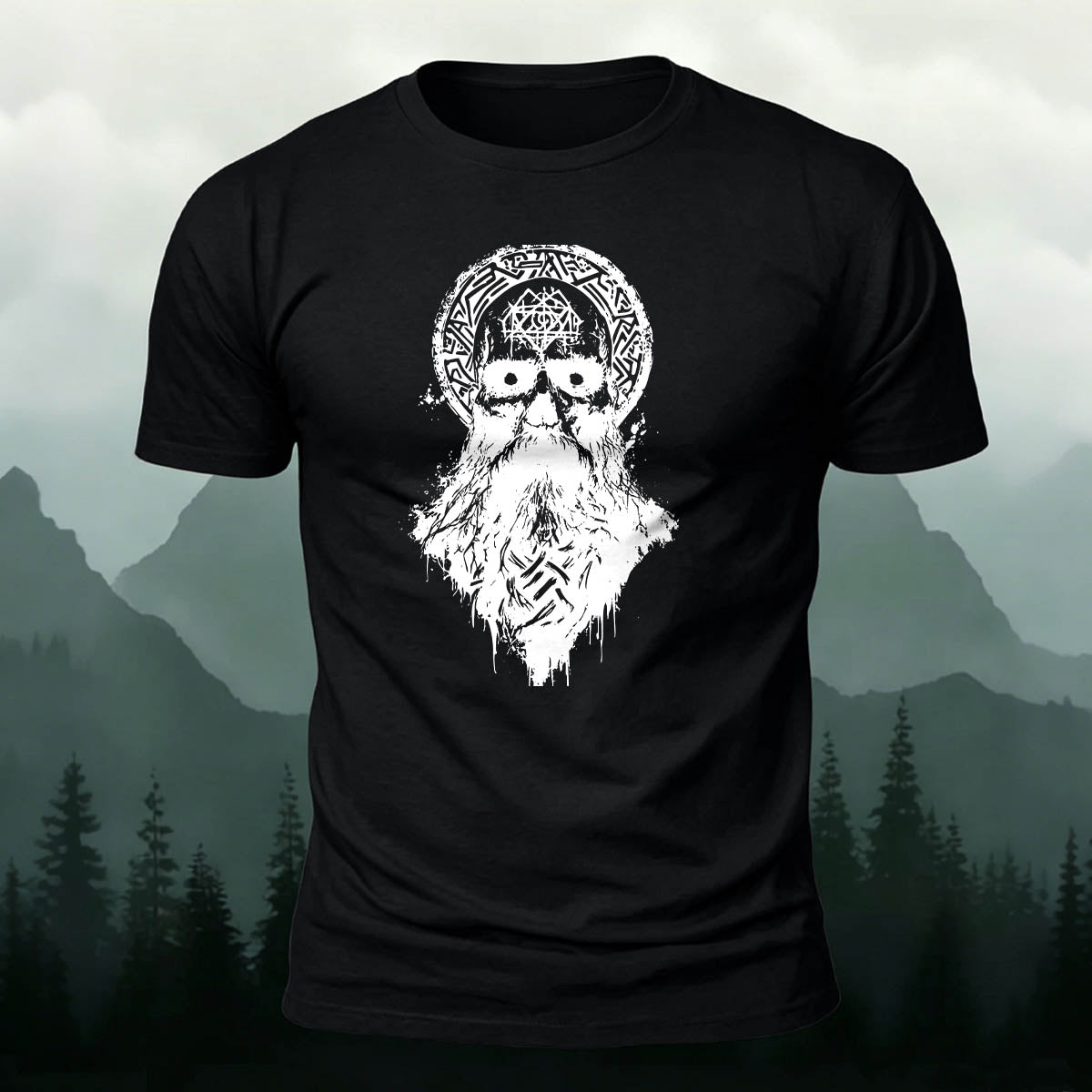Vintage Tribal Totem Casual Cotton T-Shirt