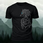 Sublimation Dragon Totem Casual T-Shirt