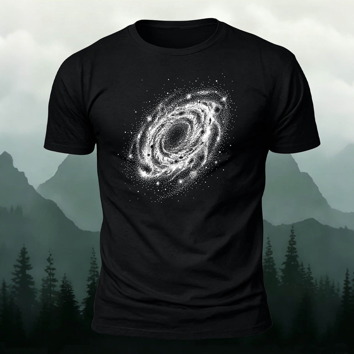 DTG Starry Sky Graphic Minimalist Soft Comfortable Tee