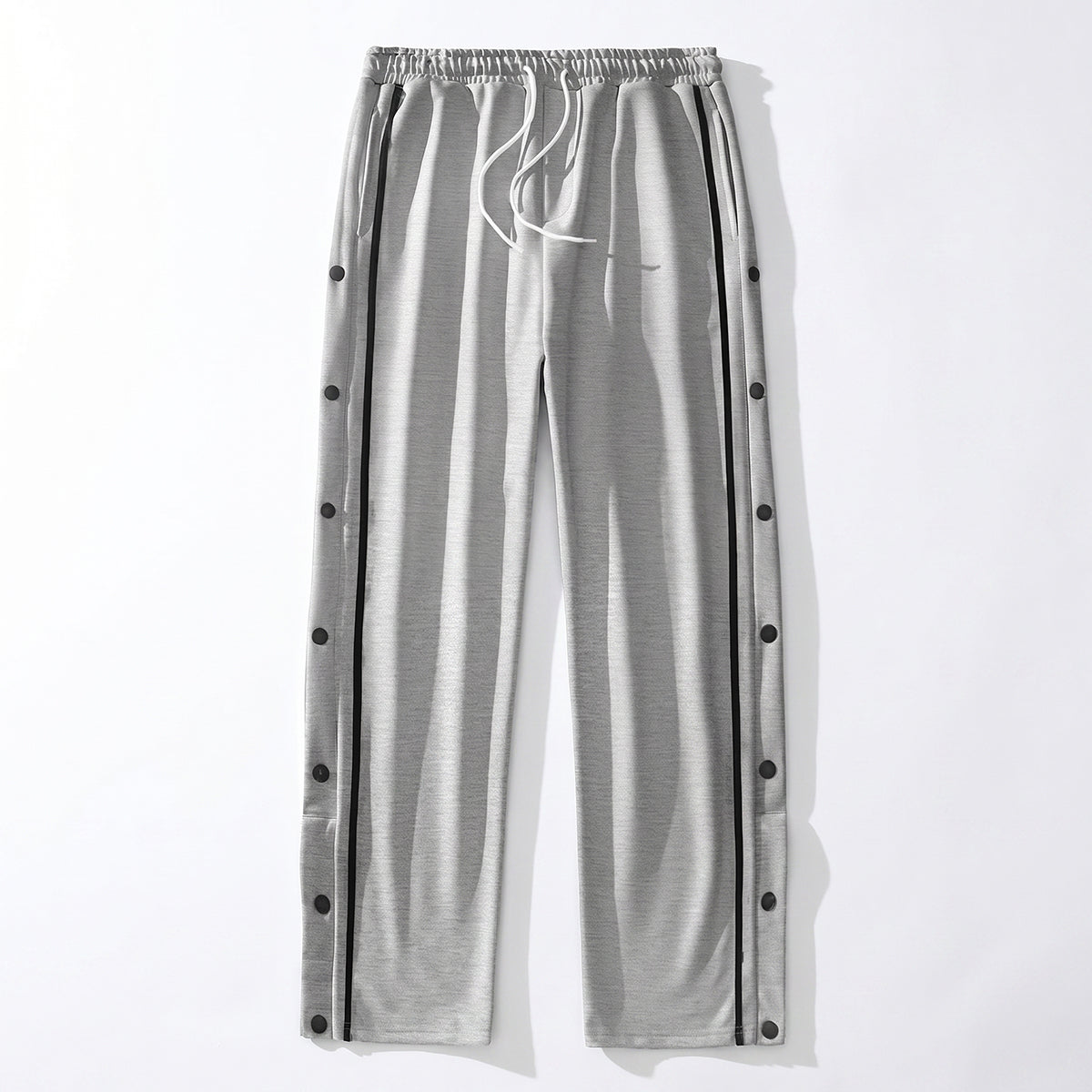 Buttoned Trendy Trend Retro Casual Jogger Pants