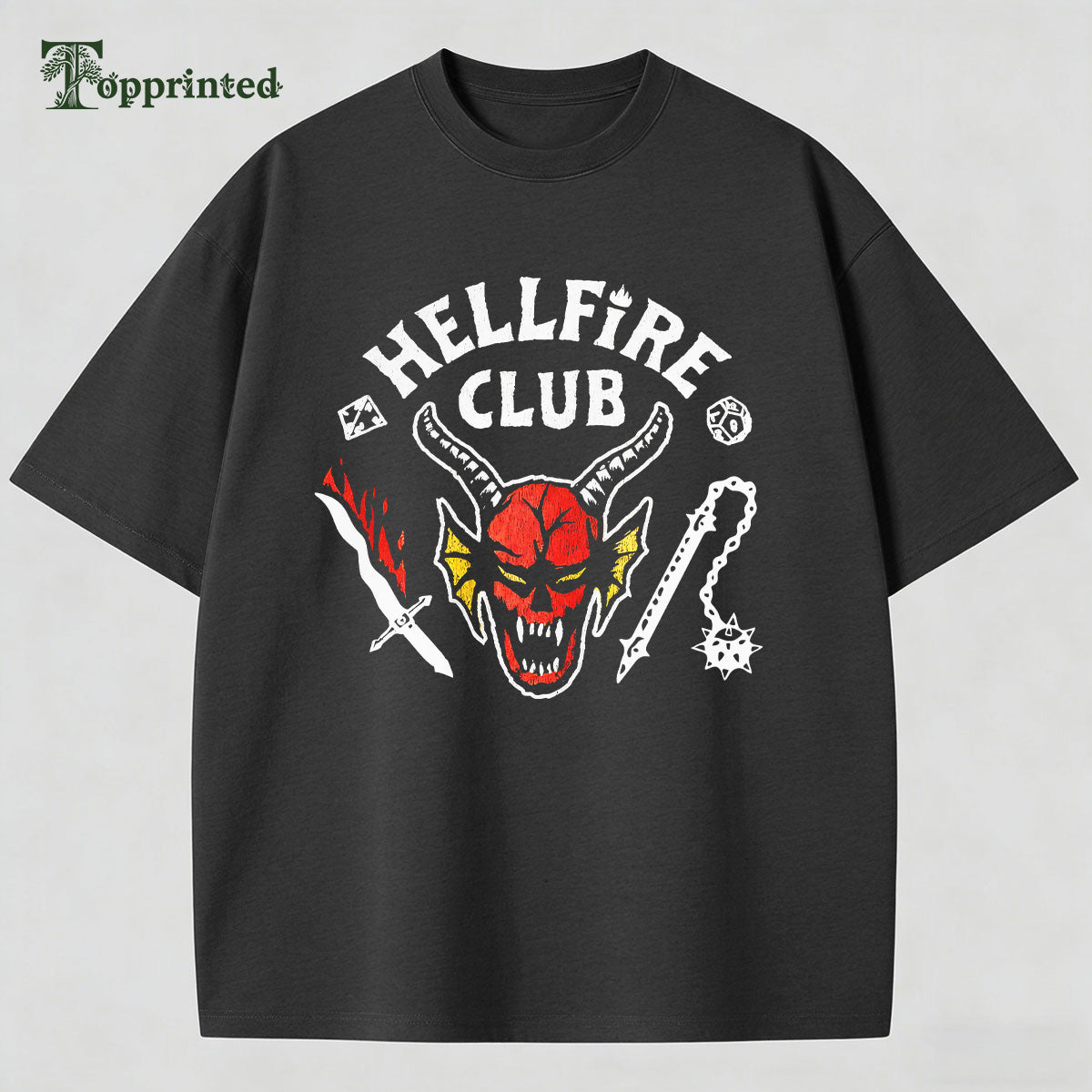 Hell Fire Club Devil Casual Cotton T-shirt