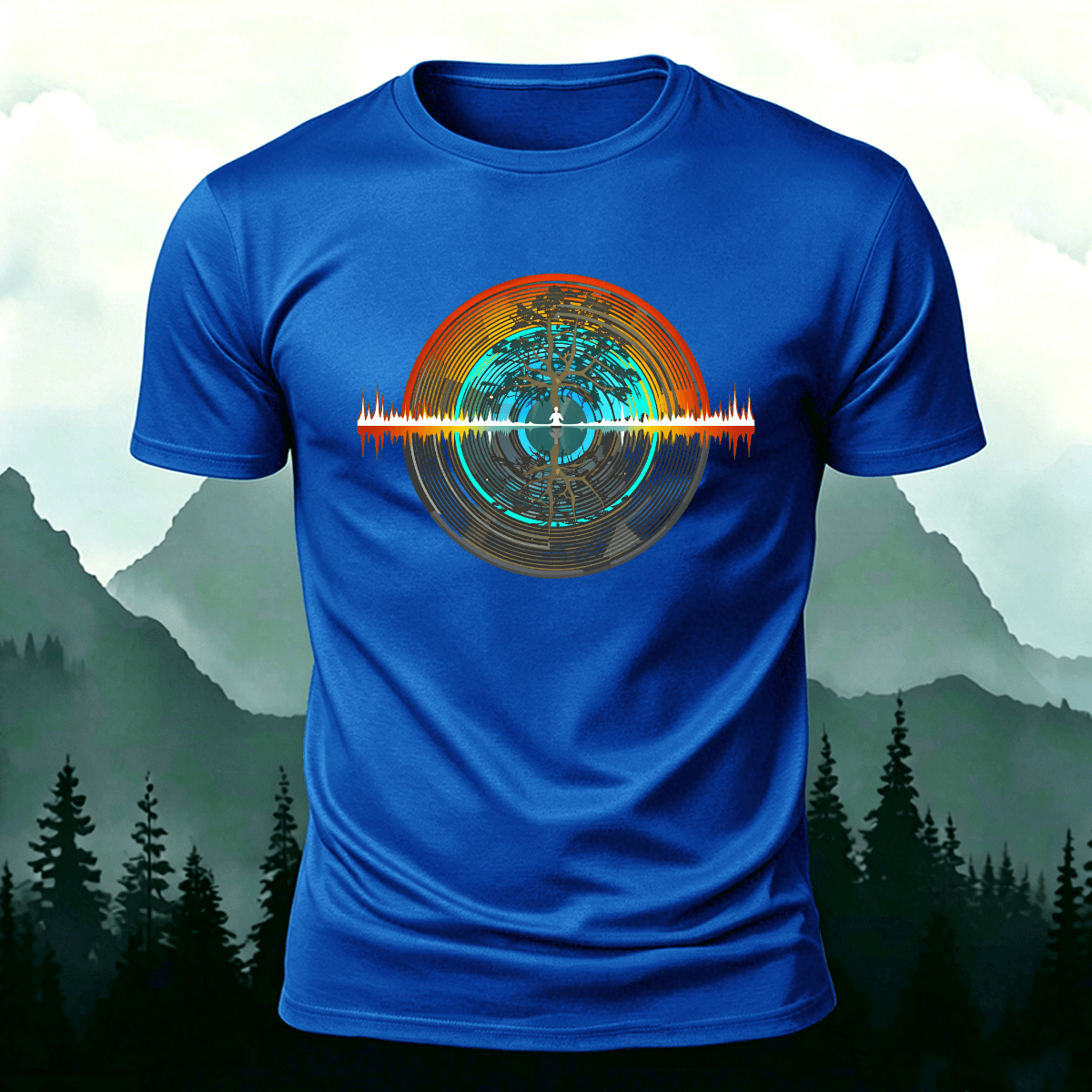 Video Tape Print Premium Cotton Casual Tee