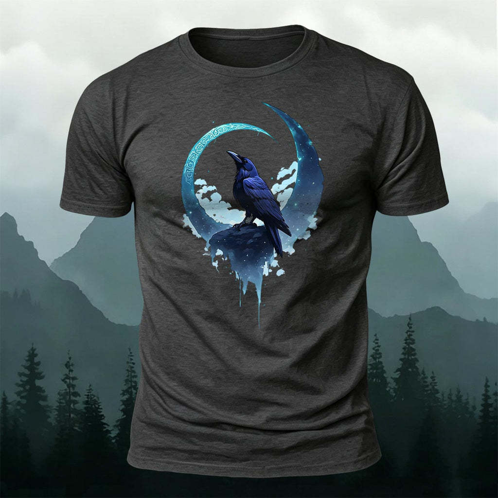 Bird Print Fashion Casual Premium Cotton T-Shirt