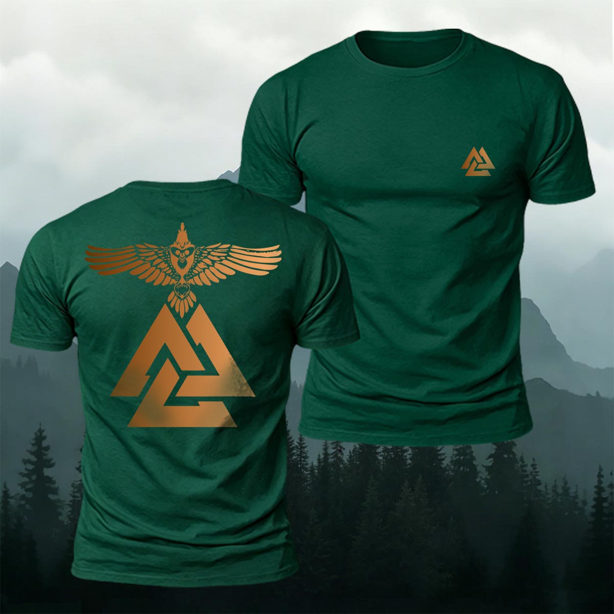 Mythology Odin Graphic Trendy Breathable T-shirt