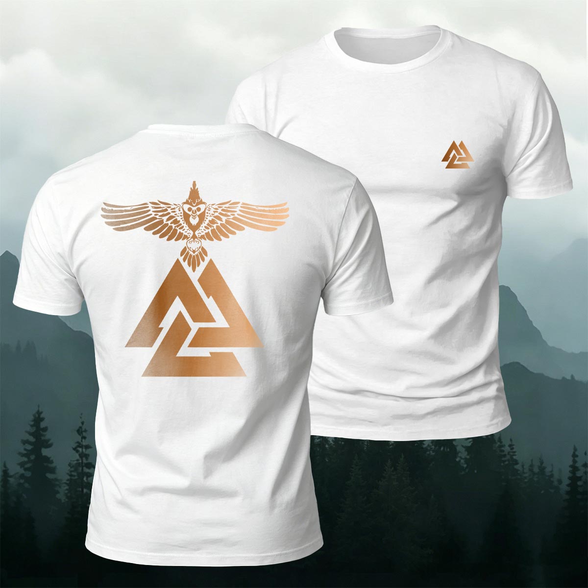 Mythology Odin Graphic Trendy Breathable T-shirt