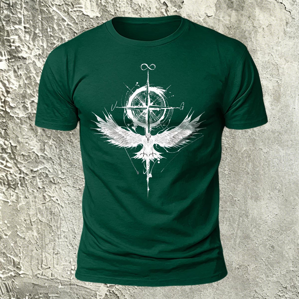 Nautical Pattern Trend Casual Skin-friendly T-shirt DGE