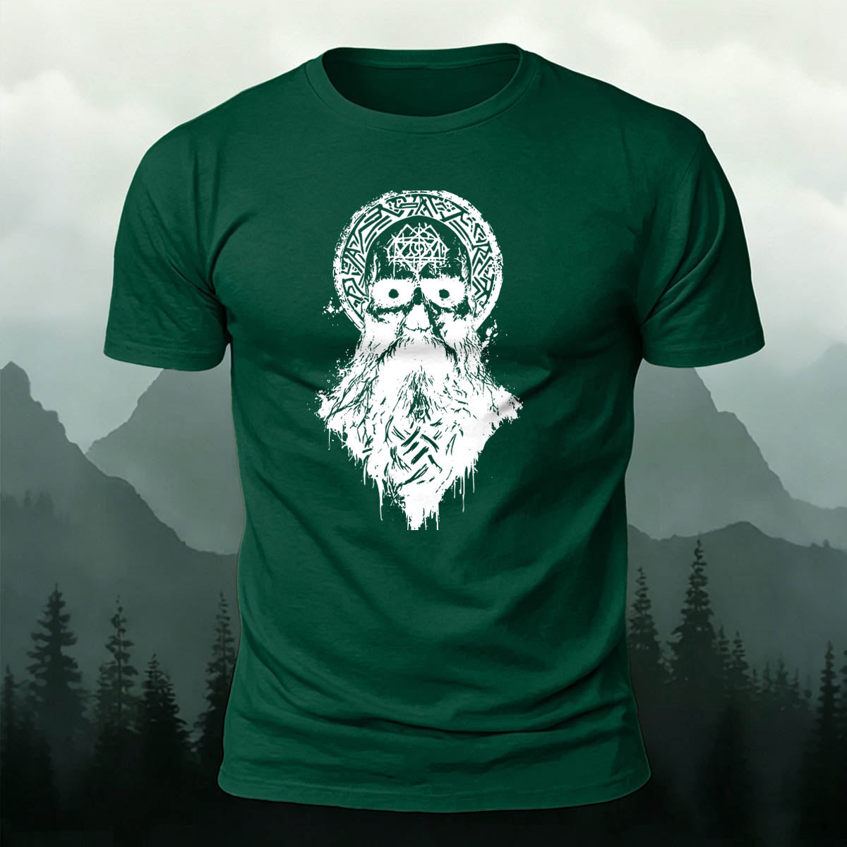 Vintage Tribal Totem Casual Cotton T-Shirt