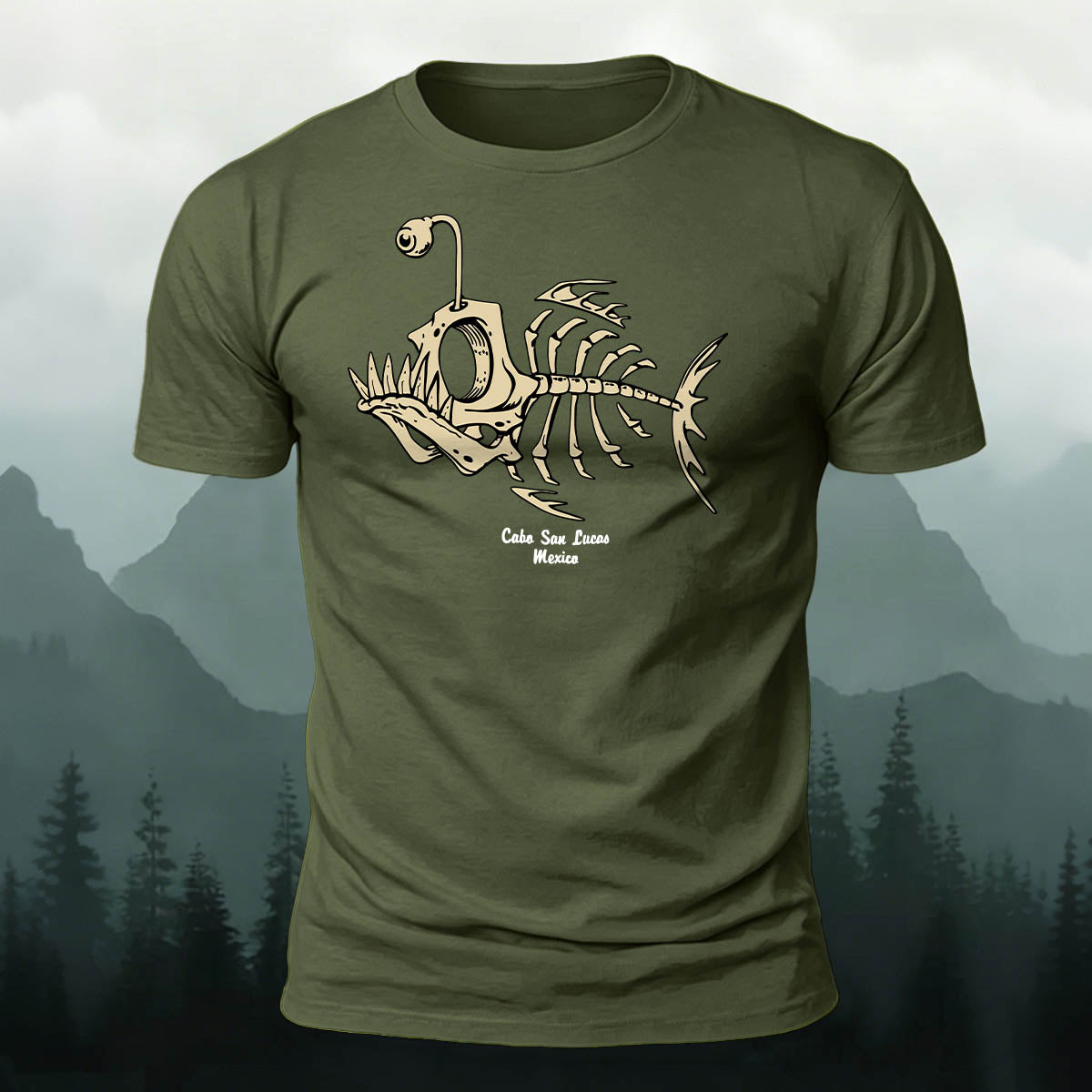 Simple Fishbone Fashion Casual Skin-friendly T-shirt