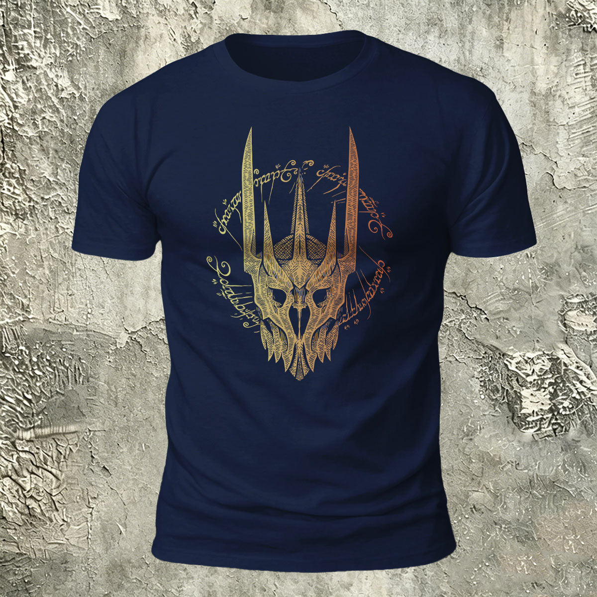 Vintage Skull Print Cotton Versatile T-Shirt