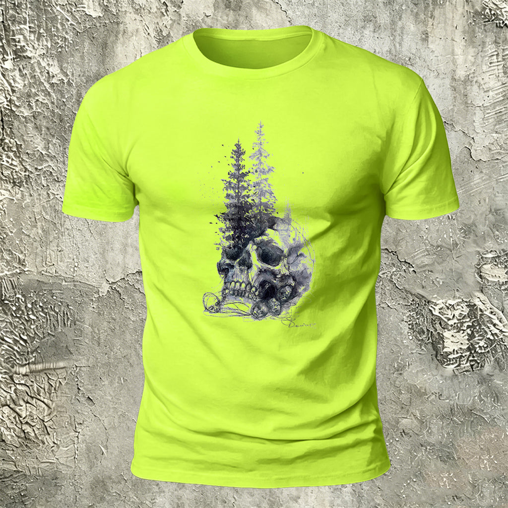 Creative Skull Graphic Casual Premium Cotton T-Shirt