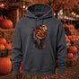 Halloween Pumpkin Head Printed Casual Hoodie Sweatershirt