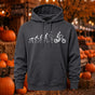 Skull Evolution Printed Casual Hoodie Sweatshirt
