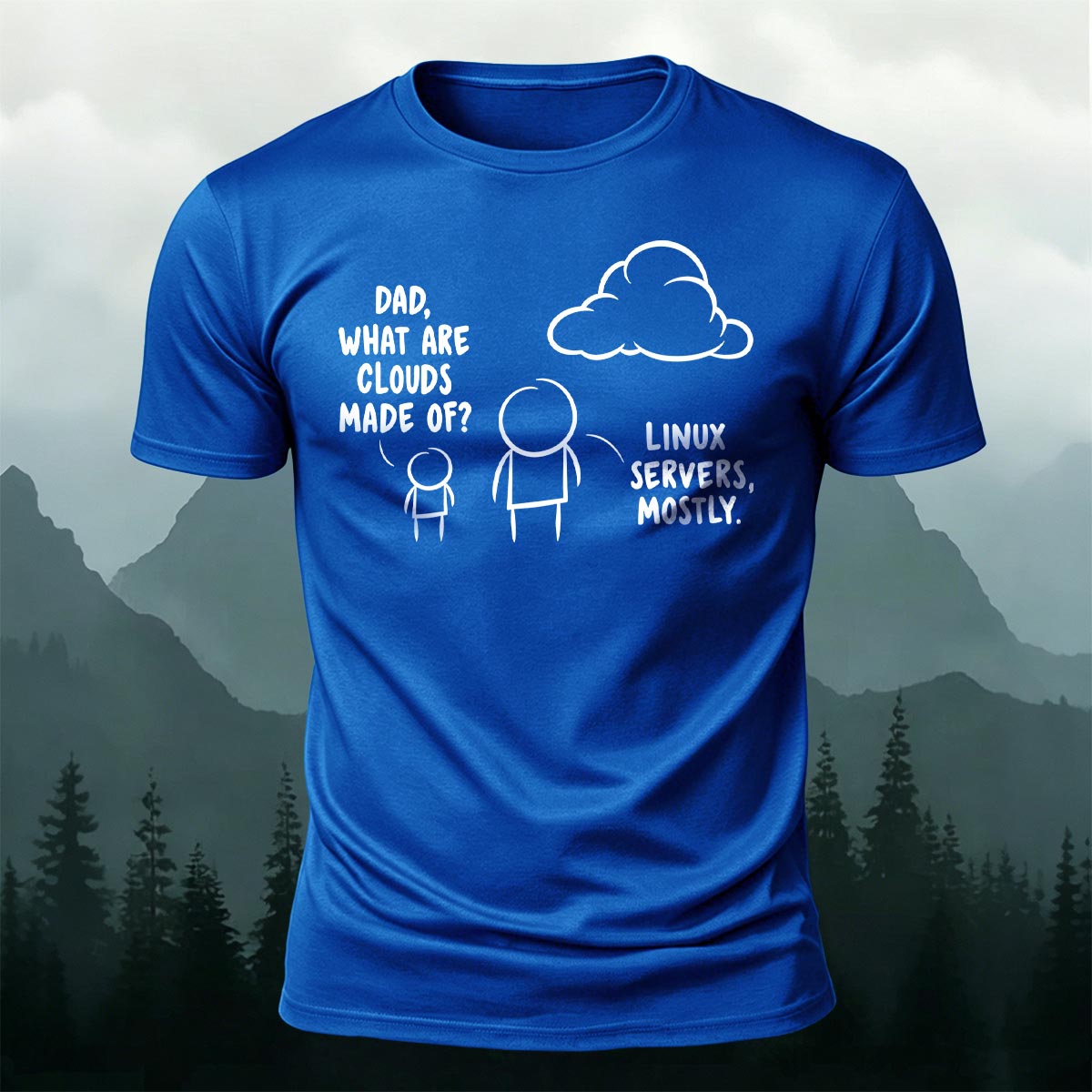 Funny Dialogue Casual Soft Skin-Friendly T-Shirt