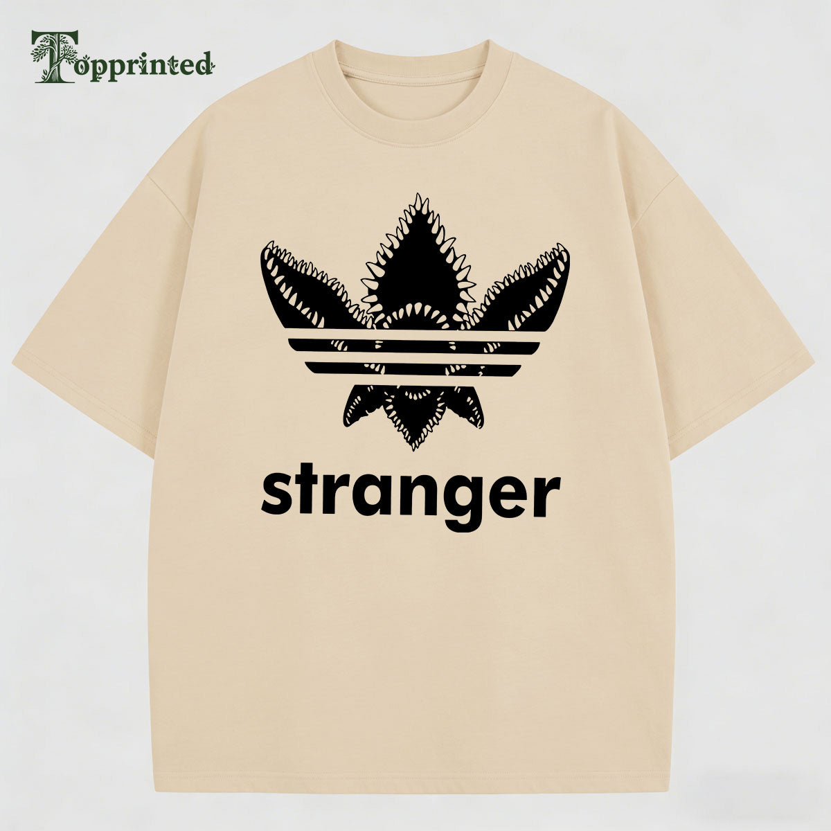 Stylish Stranger Casual Cotton Daily T-shirt