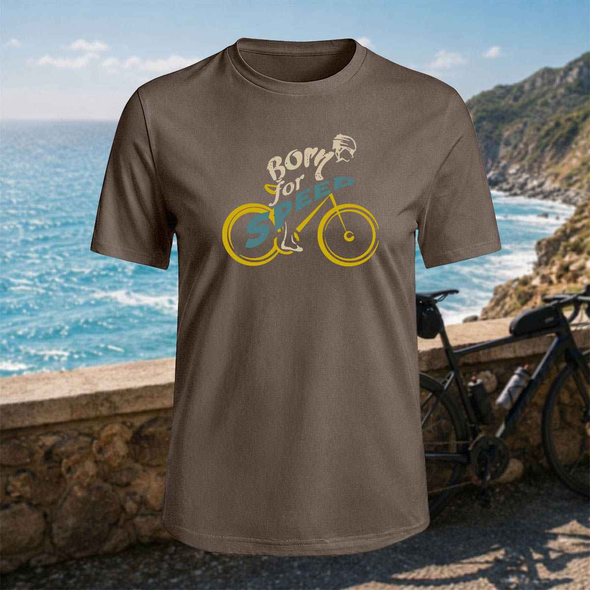 100% Cotton Cycling Speed Casual Comfortable  T-Shirt
