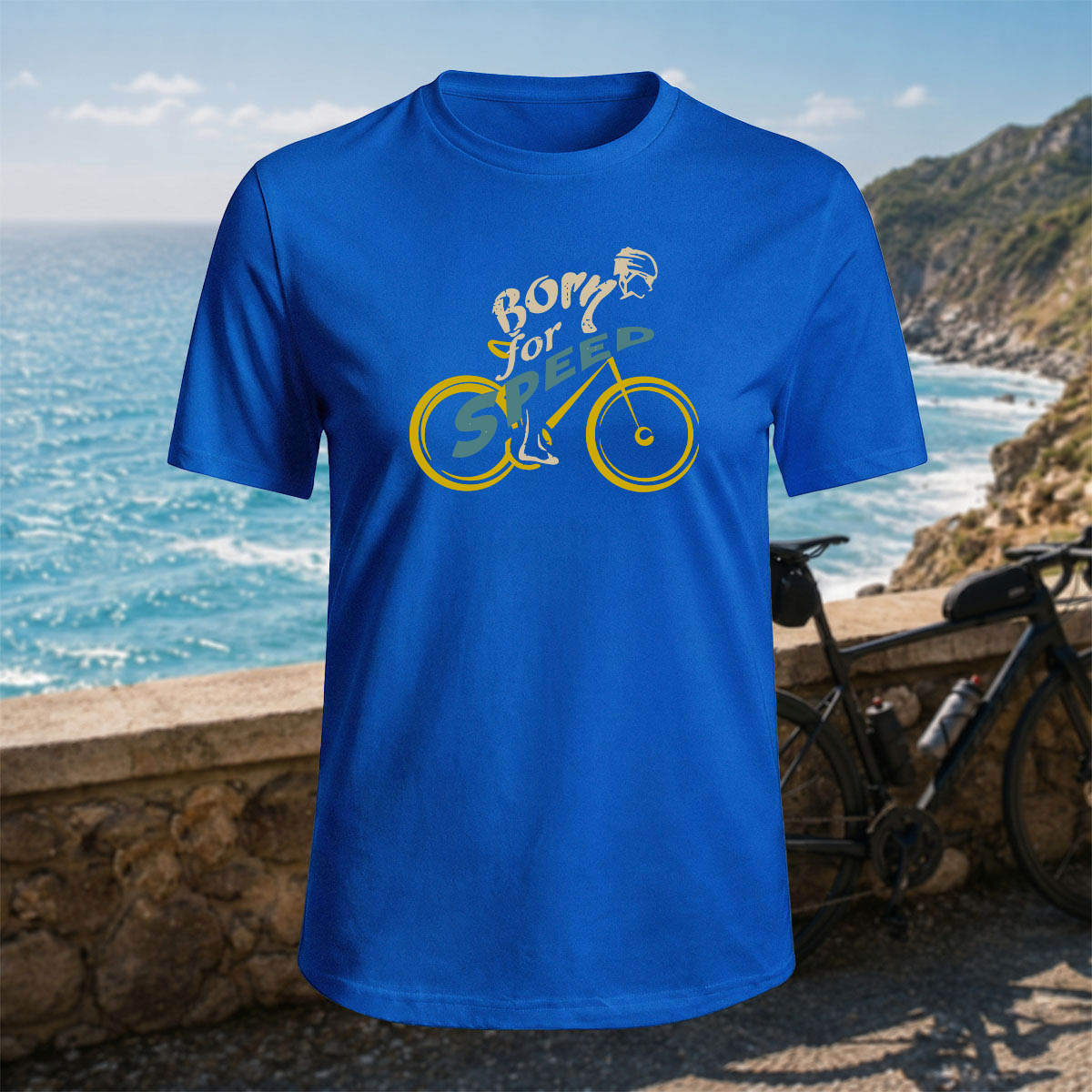 100% Cotton Cycling Speed Casual Comfortable  T-Shirt