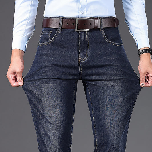 Men's Stretch Straight Jeans