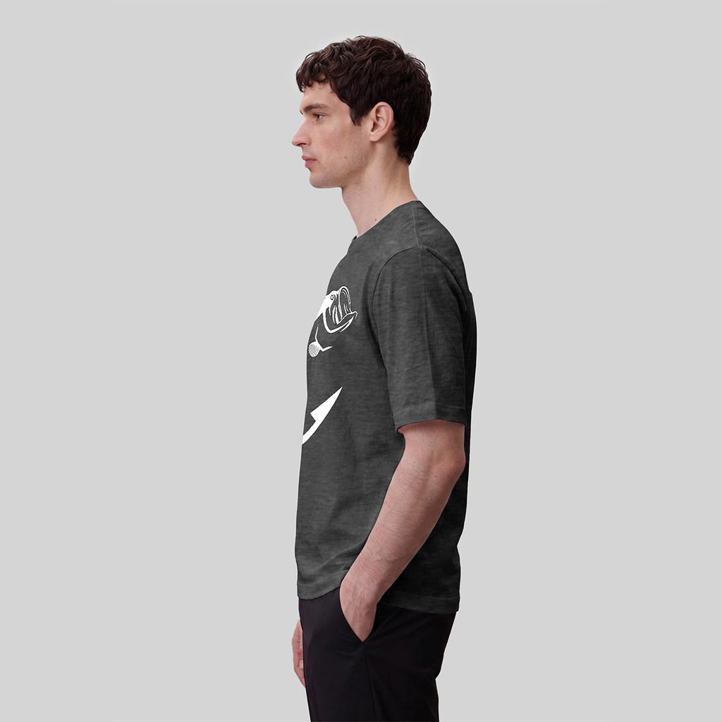 Beautiful Fish Pattern Comfortable Breathable Cotton T-shirt