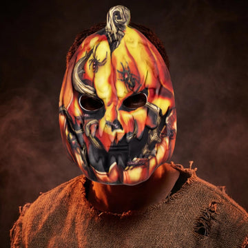 EVA Spider Pumpkin Halloween Mask