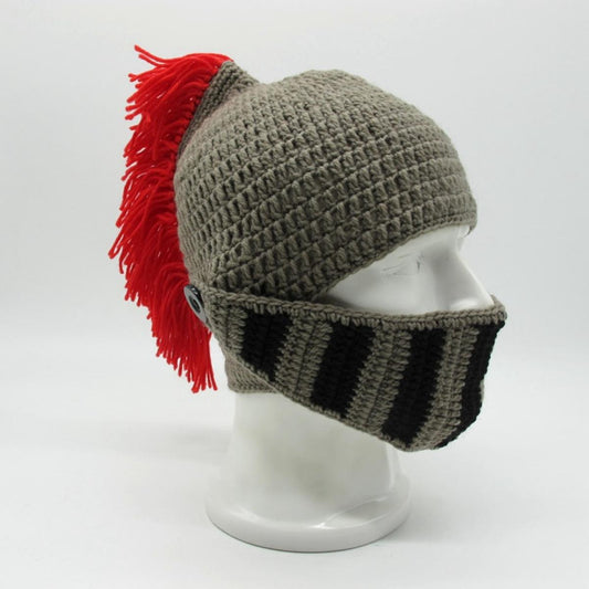 Polyester Knit Spartan Cosplay Beanie