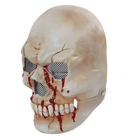 ABS Movable Jaw Bloody Skull Halloween Mask