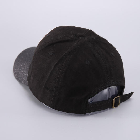 Polyester Skull Rose Embroidery Baseball Cap