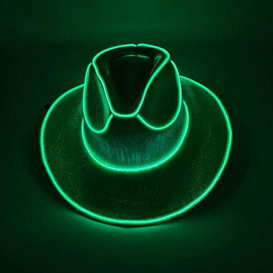 EVA Glowing LED Party Cowboy Hat