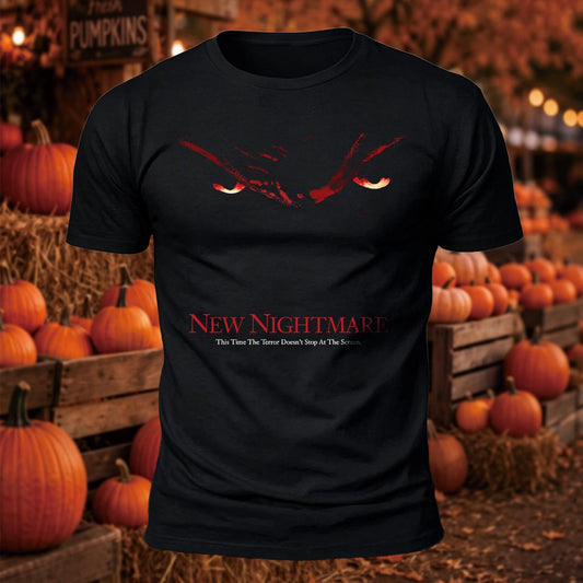 New Nightmare Freddy Krueger Printed Short Sleeve T-Shirt