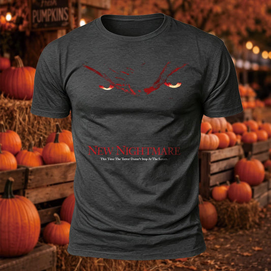New Nightmare Freddy Krueger Printed Short Sleeve T-Shirt