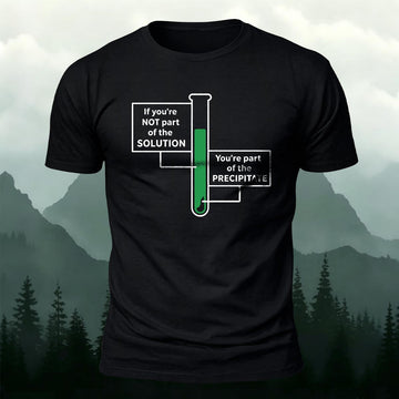 Part of the Solution Chemistry Printed Short Sleeve T-Shirt