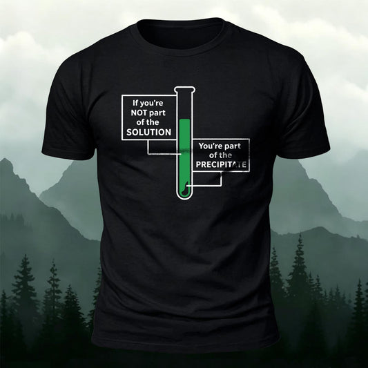 Part of the Solution Chemistry Printed Short Sleeve T-Shirt