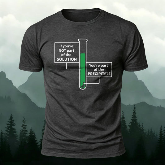 Part of the Solution Chemistry Printed Short Sleeve T-Shirt