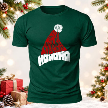 All I Want For Christmas Is You Printed Short Sleeve T-Shirt
