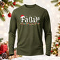 Christmas Formula Math Teacher Printed Long Sleeve T-Shirt