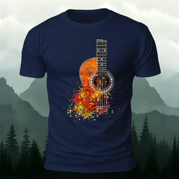 Symphony of Colors Printed Short Sleeve T-Shirt