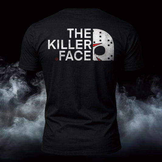 Premium Cotton The Killer Face Back Printed Short Sleeve T-Shirt