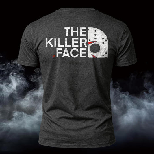 Premium Cotton The Killer Face Back Printed Short Sleeve T-Shirt