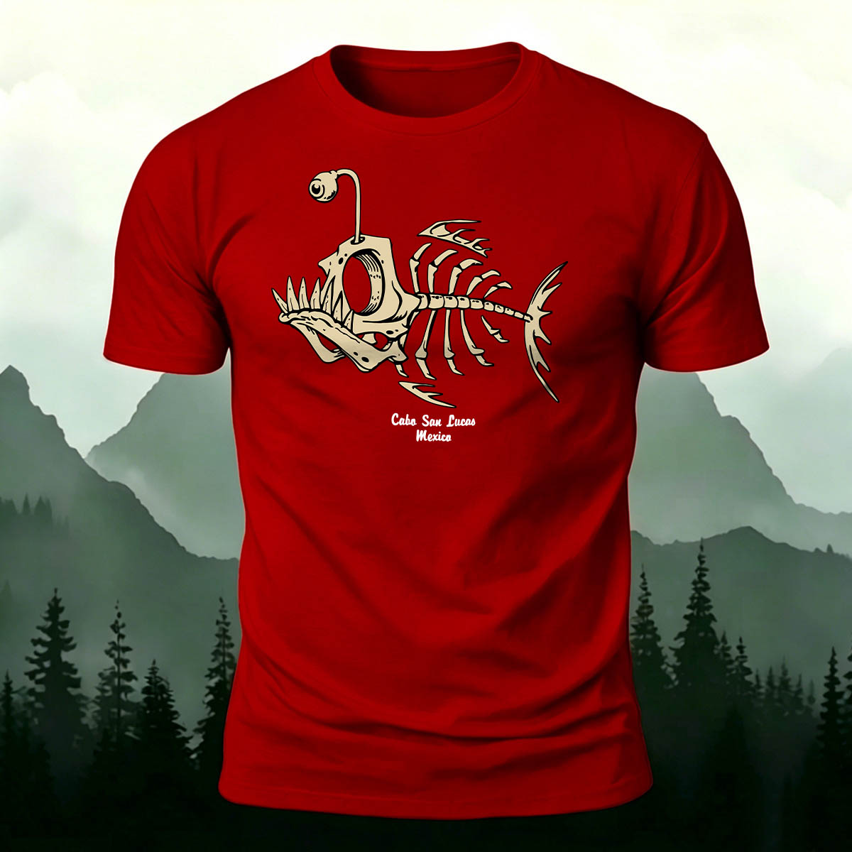 Simple Fishbone Fashion Casual Skin-friendly T-shirt
