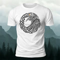 Mythical Totem Print Versatile 100% Cotton T-Shirt
