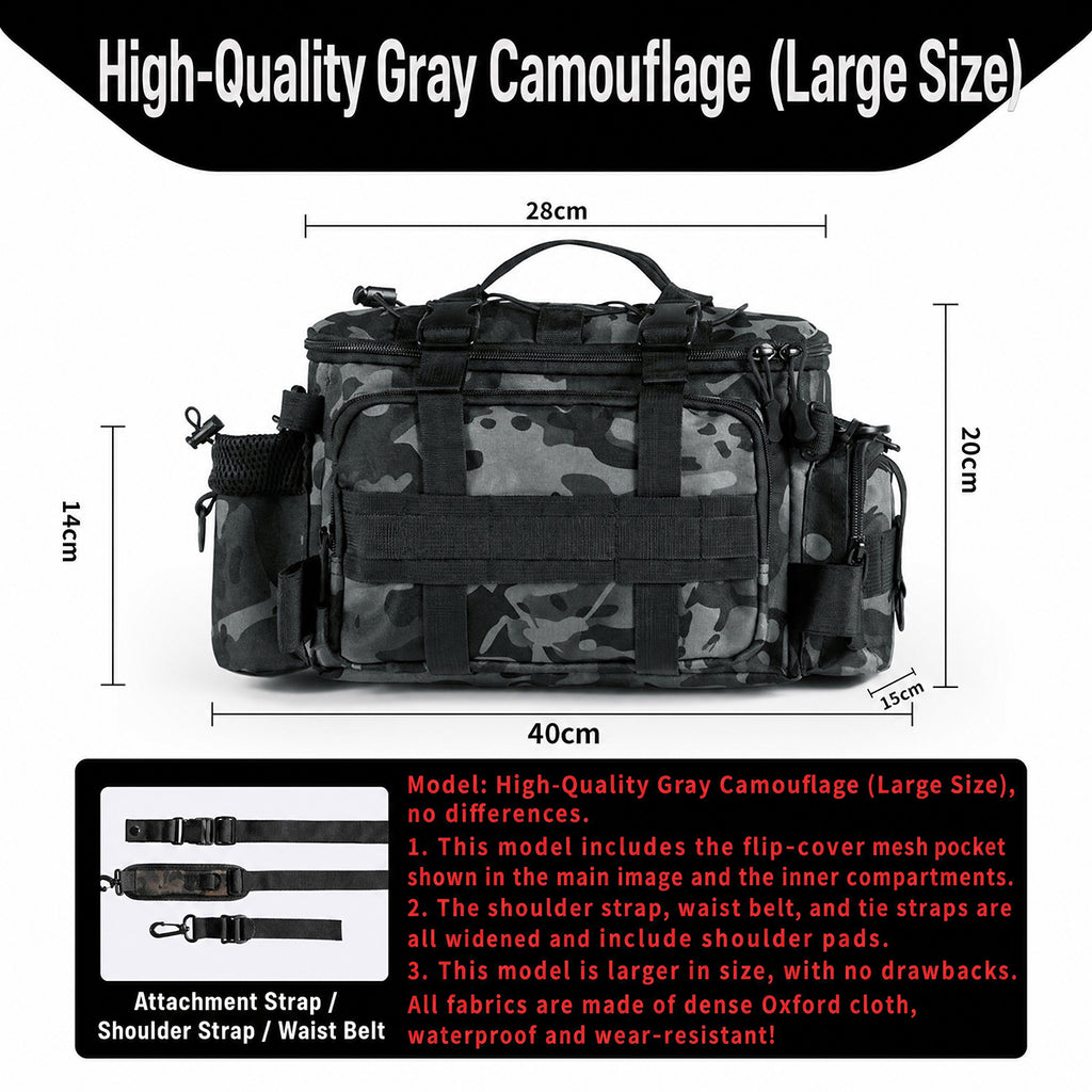 Waterproof Multifunctional Fishing Accessories Storage Bag